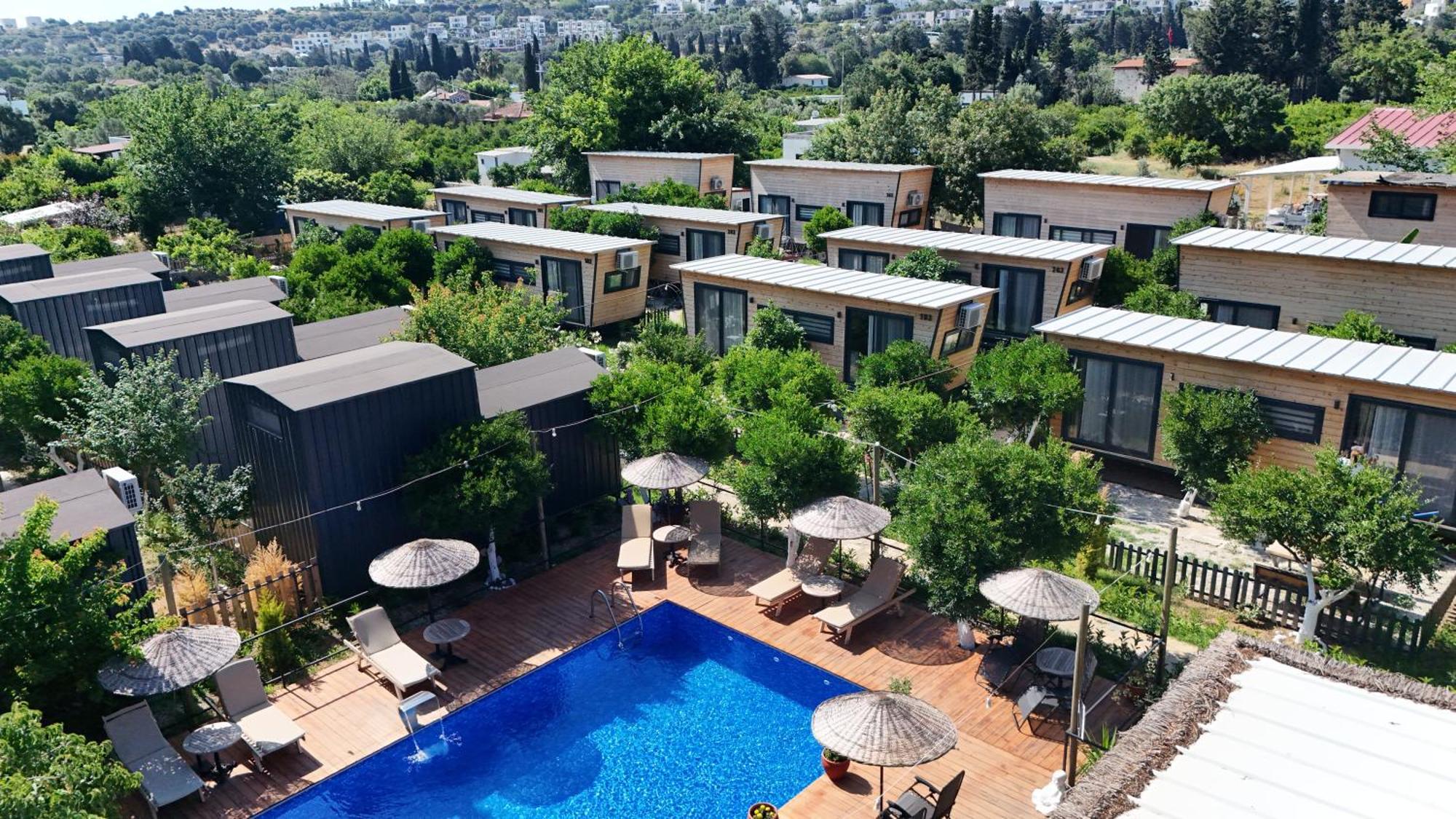 Gaia Tiny Houses Butik Hotel Bodrum Exteriör bild